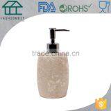 White Translucent Marble Bathroom Set Toilet Set Soap Pump Dispenser thumbnail-1