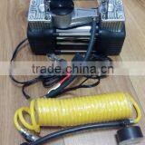 DC 12v 2 Cylinder Truck Tyre Inflation Tools Mini Car Air Compressor Portable Car Tire Inflator Pump