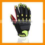 Rigger Style Anti Vibration Oil Resistant Safety Gloves thumbnail-2