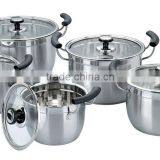 22cm Stainless Steel Colorful Deep Multi Soup Pot for Sale thumbnail-3