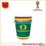 2018 World Cup Neoprene Sleeve High Quality Cheap Price Promotional Gift Cup Sleeve Fitting Plastic Cups/Pint Glasses/Coffee Cup thumbnail-4