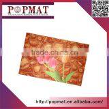 2017 New Product Waterproof Cotton-imitated Velvet Rubber Floor Mat thumbnail-2