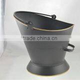 Fireplace Waterloo Black Metal Coal Bucket thumbnail-4