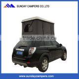 High Quality Hot Sale off Road Roof Top Tent Hard Shell Black thumbnail-1