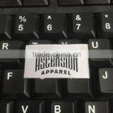 2017 High Quality Customized Center Folded Garment Woven Labels thumbnail-3