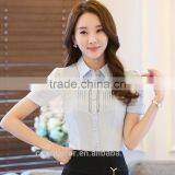 Made to Measure Organic Cotton Sleep Shirts for Elegant Business Lady thumbnail-1