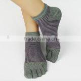 New Men's Socks Pure Cotton Sports Five Finger Socks Toe Socks thumbnail-1