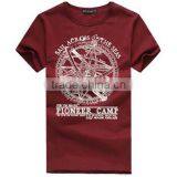 Promotional Custom Printed Man Sports 95%cotton 5%spandex t Shirt thumbnail-1