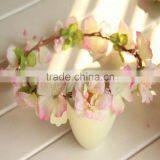 Ladies Floral Flowers Wedding Garland Forehead Hair Head Band thumbnail-3