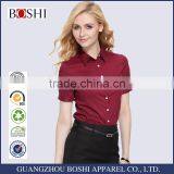 Ladies Bright Color Formal Shirt Women's Clothing Summer thumbnail-1