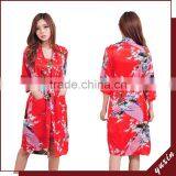 Japaness Sexy Girl Kimono Kimono Dress Kimono Satin Robe TP027 thumbnail-1