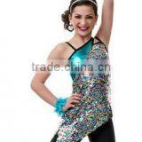 Cool Sequin Jazz Performance- Jazz Dance Costumes-newest Unique Sequin Teen Jazz Style Dress thumbnail-1