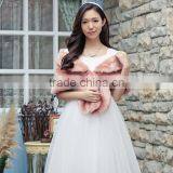 New Style Wholesale Fashion Faux Fur Scarf Women Pashmina Leopard Shawl