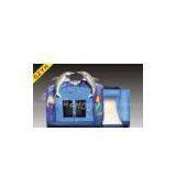 Fire - Retardant 0.55mm PVC Dolphin Inflatable Combo Bouncers House YHCB-012 thumbnail-1