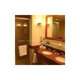 Shower Handles in Bathroom