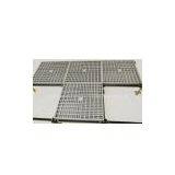 Aluminum Light Casting Perforated Raised Floor Tiles