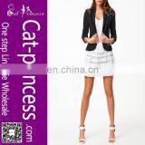 Best Selling Classical Black Long Sleeve Turn Down Collar Jacket for Ladies thumbnail-1