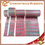 Polyester Material Buffalo Check Ribbon Christmas Nastro thumbnail-6