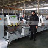 Double Head Precision Cutting Saw for Aluminum and PVC Profile Digital Display LJZ2X-500x4200 thumbnail-5