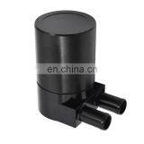 Billet Aluminum Oil Catch Can Tank Bottle Baffled for BMW N54 335i 535i OT1301BLACK thumbnail-5