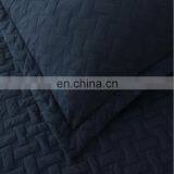 Elegant Winter Custom Lightweight Made Solid Dyed Plain Full Oversized King Size Quilted Bedspread Set For Home thumbnail-6