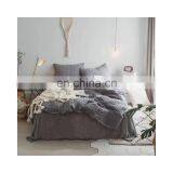 Decorative Warm Knitted Chenille Comforter Bedding Sheet Set