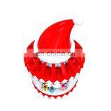 Beautiful Christmas Theme Inflatable Christmas Hat Kiosk For Festival Events thumbnail-4