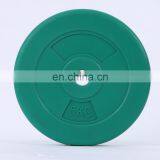 High Quality Body Fitness Equipment Rubber Weightlifting Barbell thumbnail-3