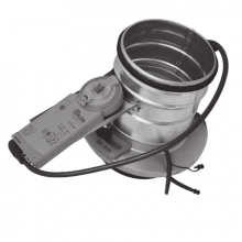 24VDC Motorized Modulating IRIS Damper for Machine or Duct