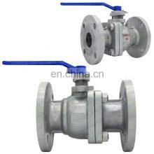 Bundor PN16 1000 wog WCB 1 дюйм - 10 дюймов Фланцевый шаровой кран DN25 - DN250 цена thumbnail-1