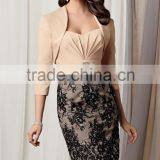 2014 New Arrive Elegant Mother of the Bride Dress With Lace and Beading Sash High Quality Sweetheart Mother of the Bride Dress thumbnail-4