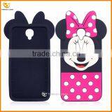 China Supplier Cute Cartoon Silicone Back Cover Case for Alcatel OT6037 thumbnail-3