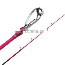 Pink Color 1.7m Portable Smooth Guide Ring EVA Material Handle High Strength Wheel SeatJigging&Boat Fishing Rod thumbnail-3