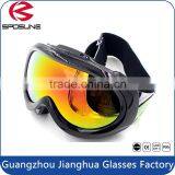 Black TPU Frame PC Dual Anti Fog Lens Snow Goggles Fashion Sport Racing Ski Glasses thumbnail-2