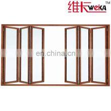 California Building Residential Project Storefront Commercial Aluminum Tempered Glass Sliding Folding Doors thumbnail-4