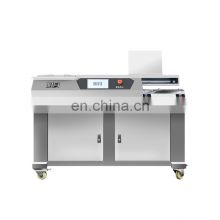 Best Price Postpress Equipment Automatic Max Book Binding Length 320Mm Glue Binder Machine With LCD