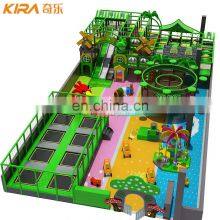 Commercial Children Soft Play Indoor Playground With Indoor Trampoline Park For Sale thumbnail-1