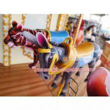 Zhongshan Tai Le Play Children Indoor and Outdoor Custom Carousel Carousel Luxury Carousel Jungle Large-scale Carousel Theme Park Factory thumbnail-2
