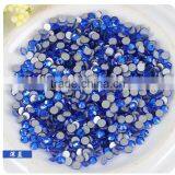 Colored Hot Fix Rhinestone For Clothing,Flatback Loose Iron On Rhinestone Light Blue Jewelry Findings Charms thumbnail-3