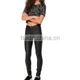 2015 China Manufacturer Customized Ladies Sexy Print France Bean Crop Tee Shirt Quality Choice thumbnail-6