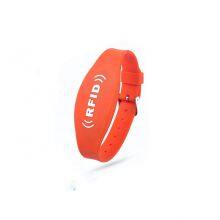 Adjustable Silicone Rfid Wristbands F08 13.56mhz Wristbands Silicone thumbnail-3