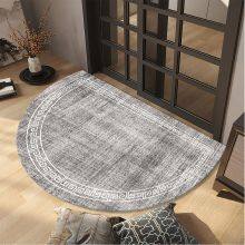 Semi-Circular Anti-Fatigue Mat, Thick PVC Foam Cushion, Non-Slip Backing for Home & Workspace thumbnail-2