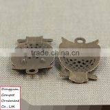 Wholesale 32*19mm Zinc Alloy Hollow Out Ancient Bronze Owls Pendant thumbnail-3