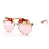 Fashionable Casual Special Shape Metal Women Accessories Anti-Uv China Sunglasses thumbnail-4