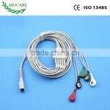 ECG Consumable Professional 5 Leads Creative Ecg Cable With Snap Unicare thumbnail-4