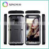 Dual Layer Hybird Armor Case Advanced Shock Absorption With Kick-Stand Feature for HTC M9 thumbnail-1