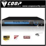 Factory Direct Sale 4ch 1080P Hybrid DVR with AHD/NVR/DVR All In One Recorder DVR