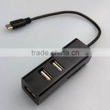 Micro USB Card Reader for SD TF Cards Combo USB Hub thumbnail-3