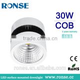 Ronse led surface mounted downlight with 3 years warranty 75lm/w(RS-2611)