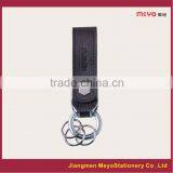 2015 Cheap Promotional Gift Customized Made House Metal Genuine Leather Keychain thumbnail-2